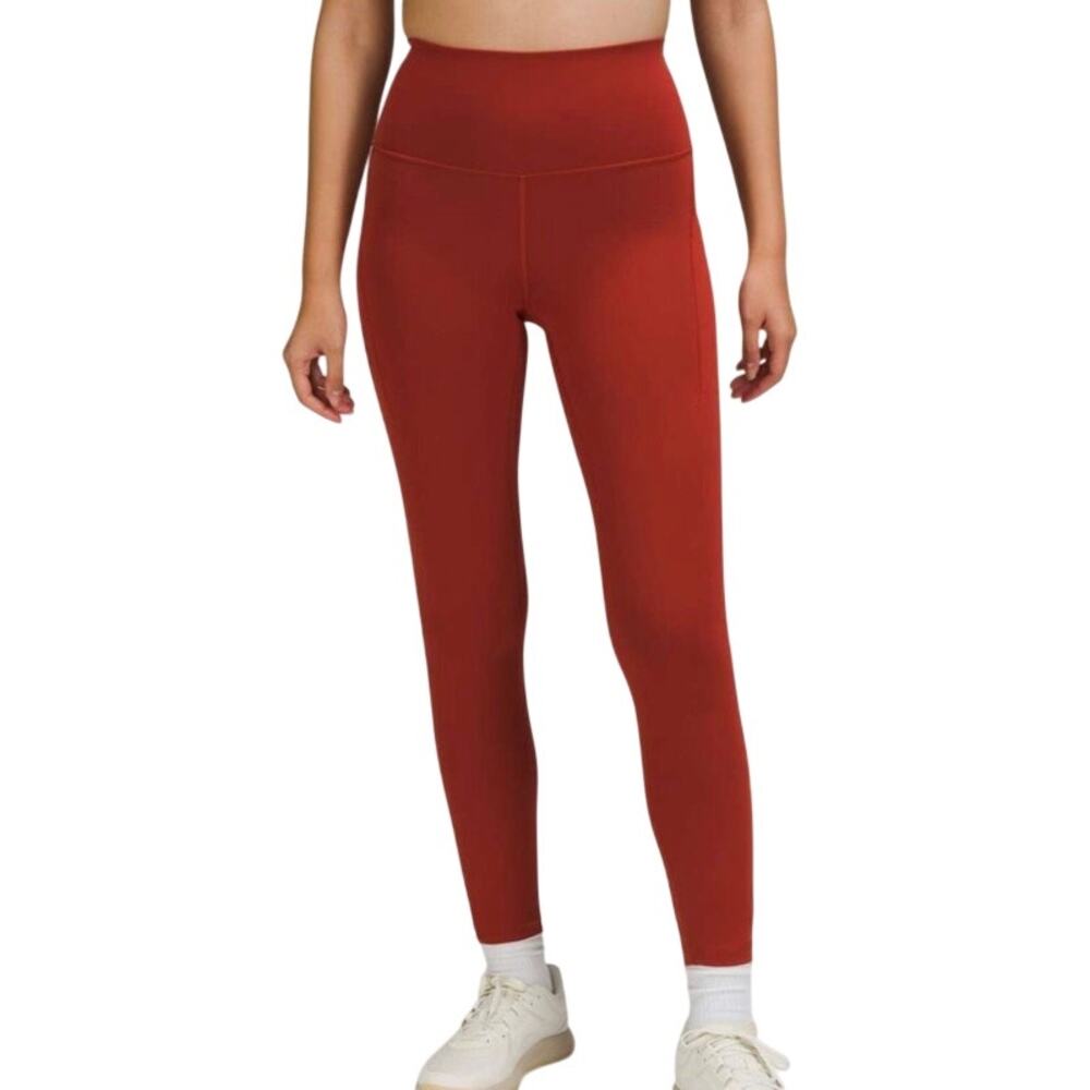 Lululemon Cayenne High-Rise Wunder Train Tight, pockets Women's Size 14 sporty